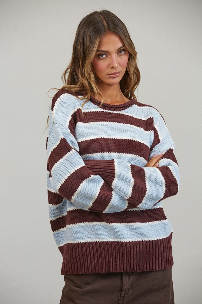 frankie stripe sweater