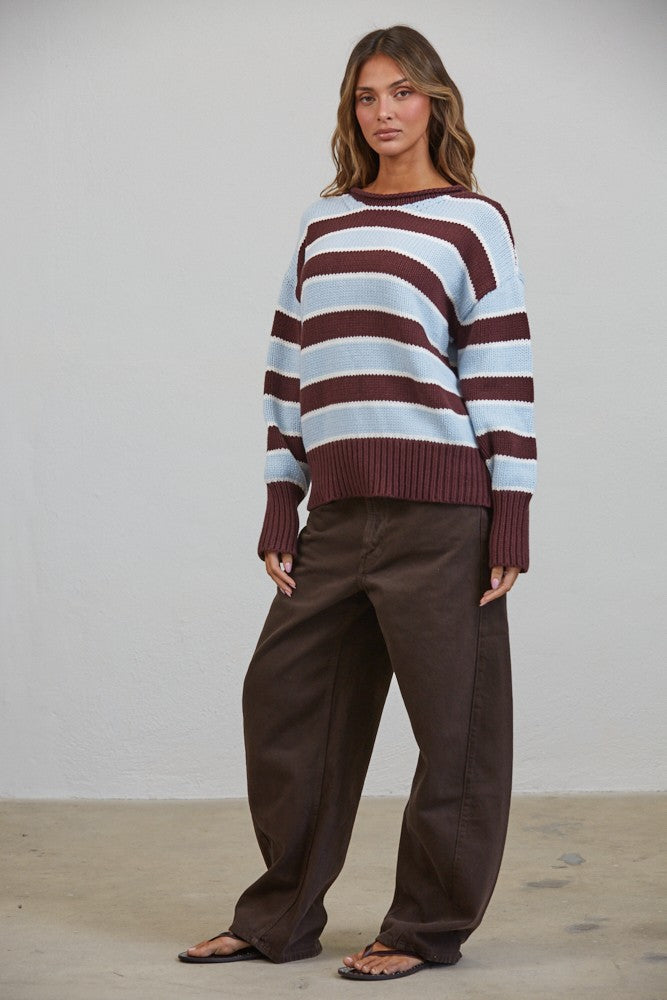 frankie stripe sweater