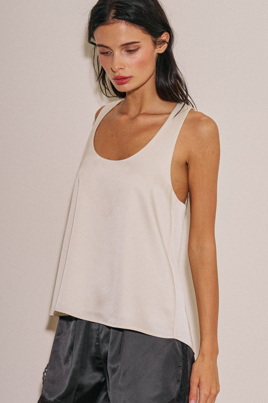 daydream satin tank