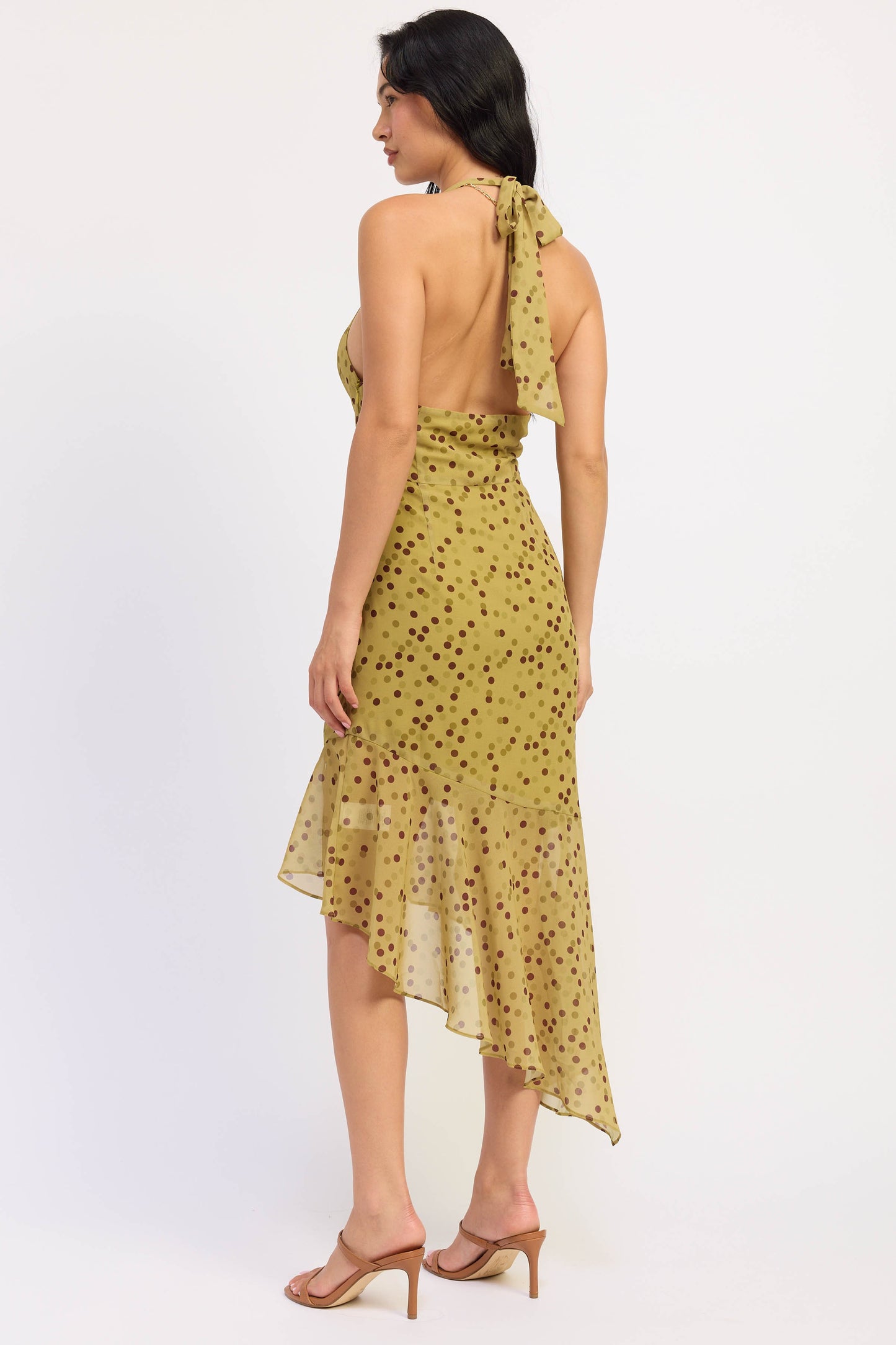 vintage girl midi dress