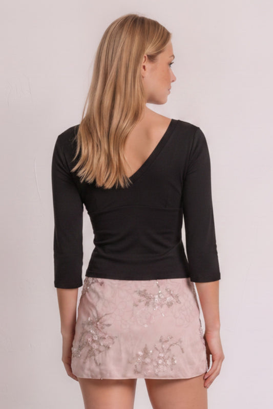 surplice top