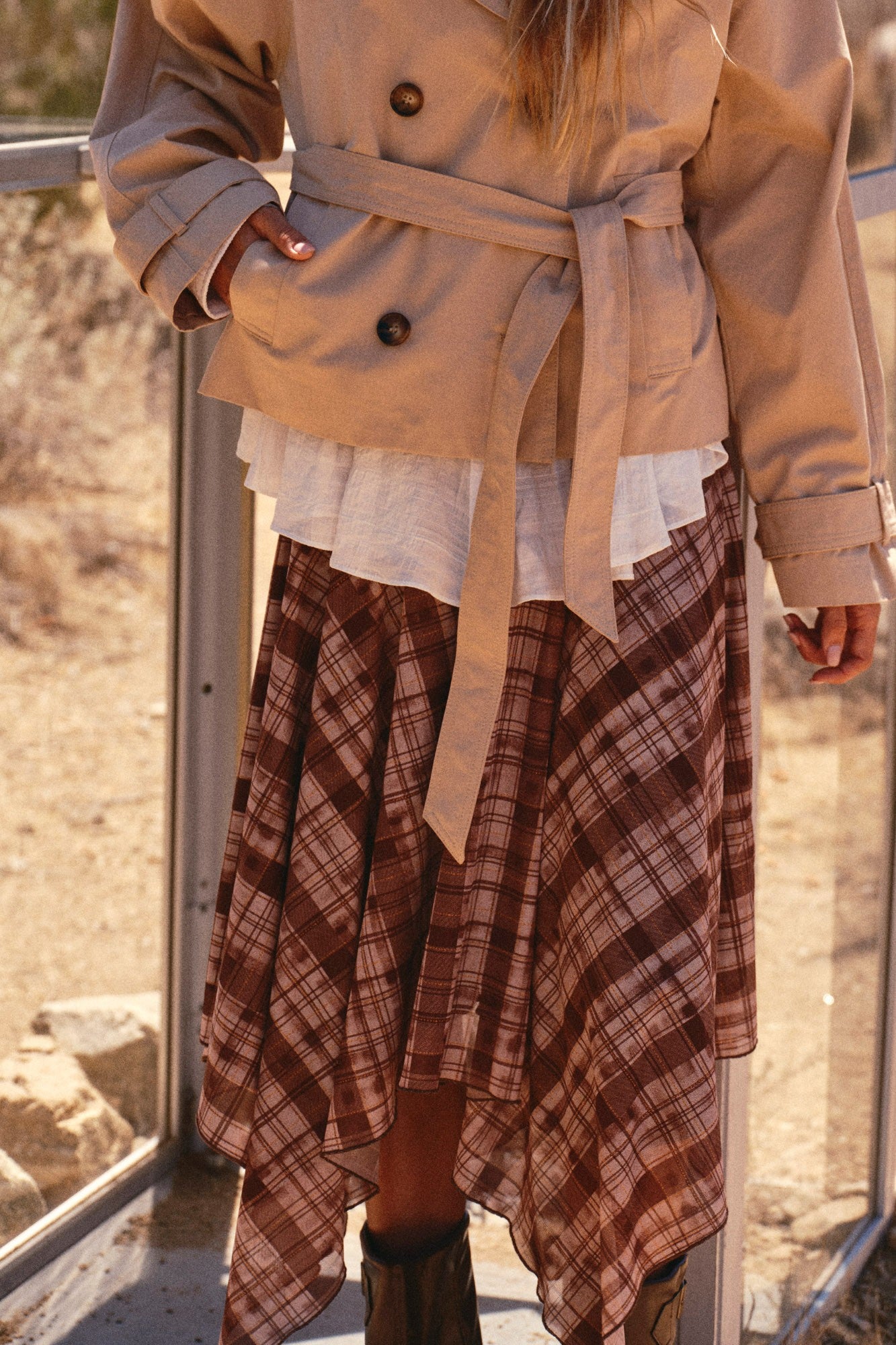 cafe crush midi skirt