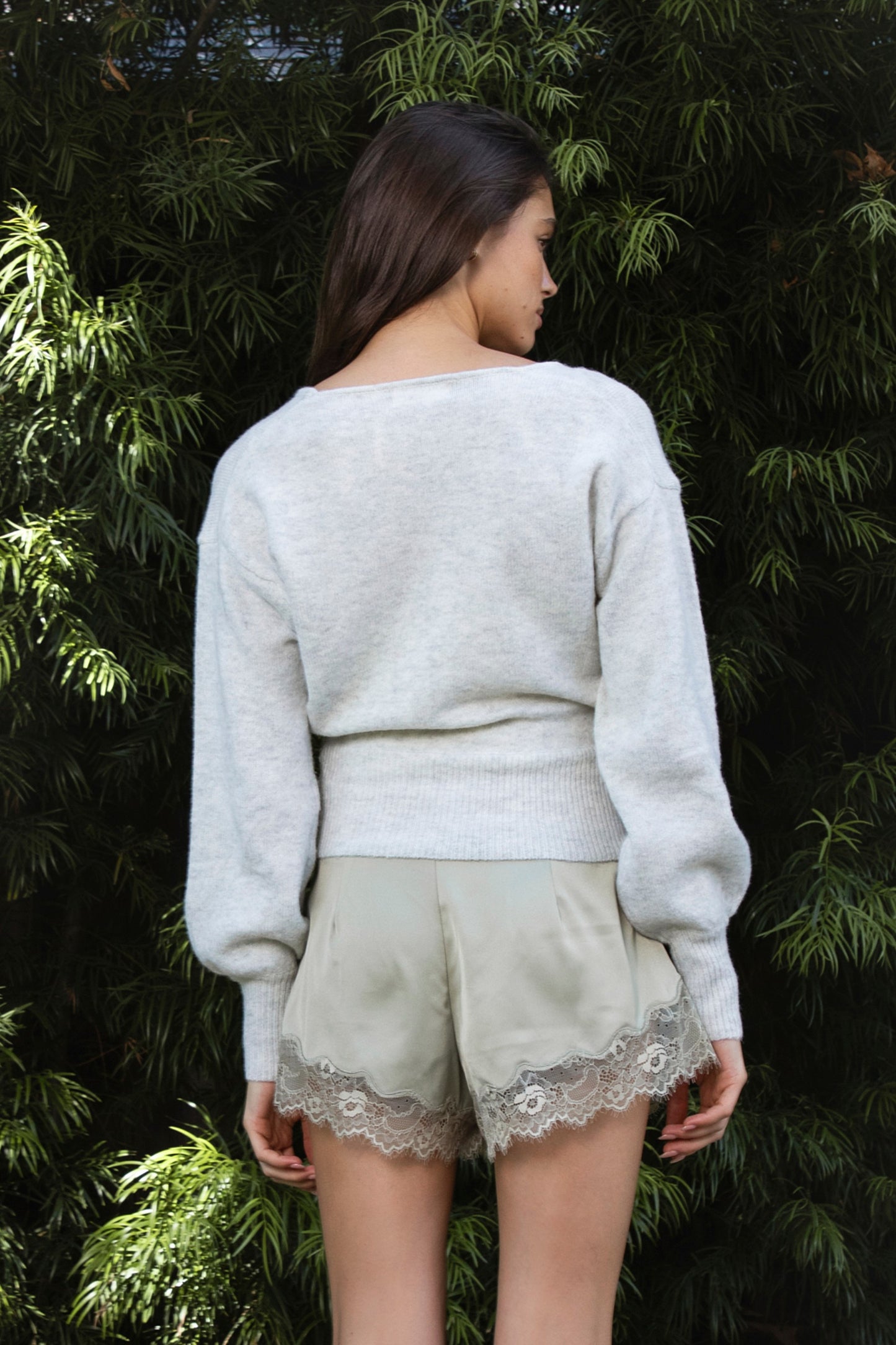 adel v neck sweater