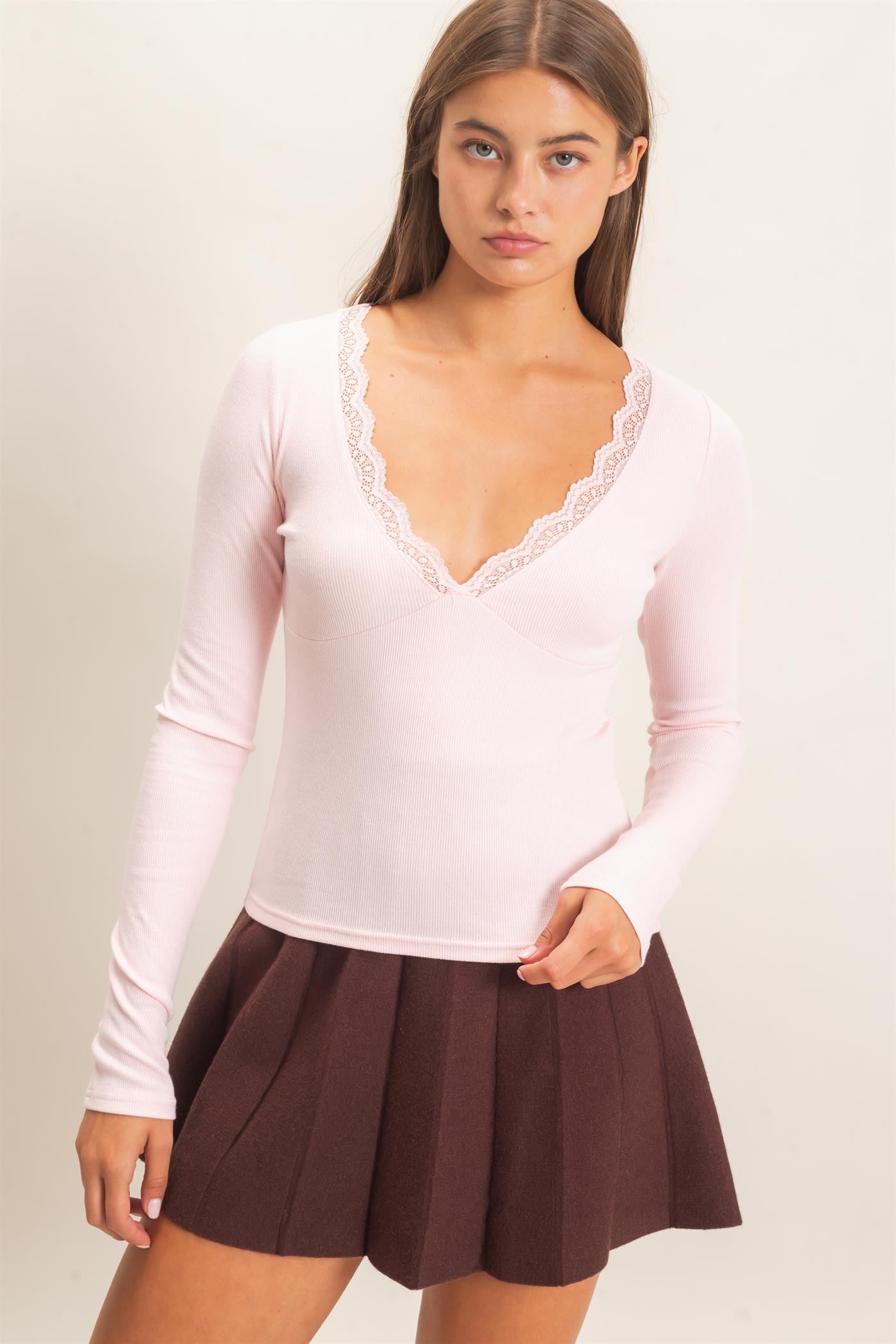 the go to vneck top
