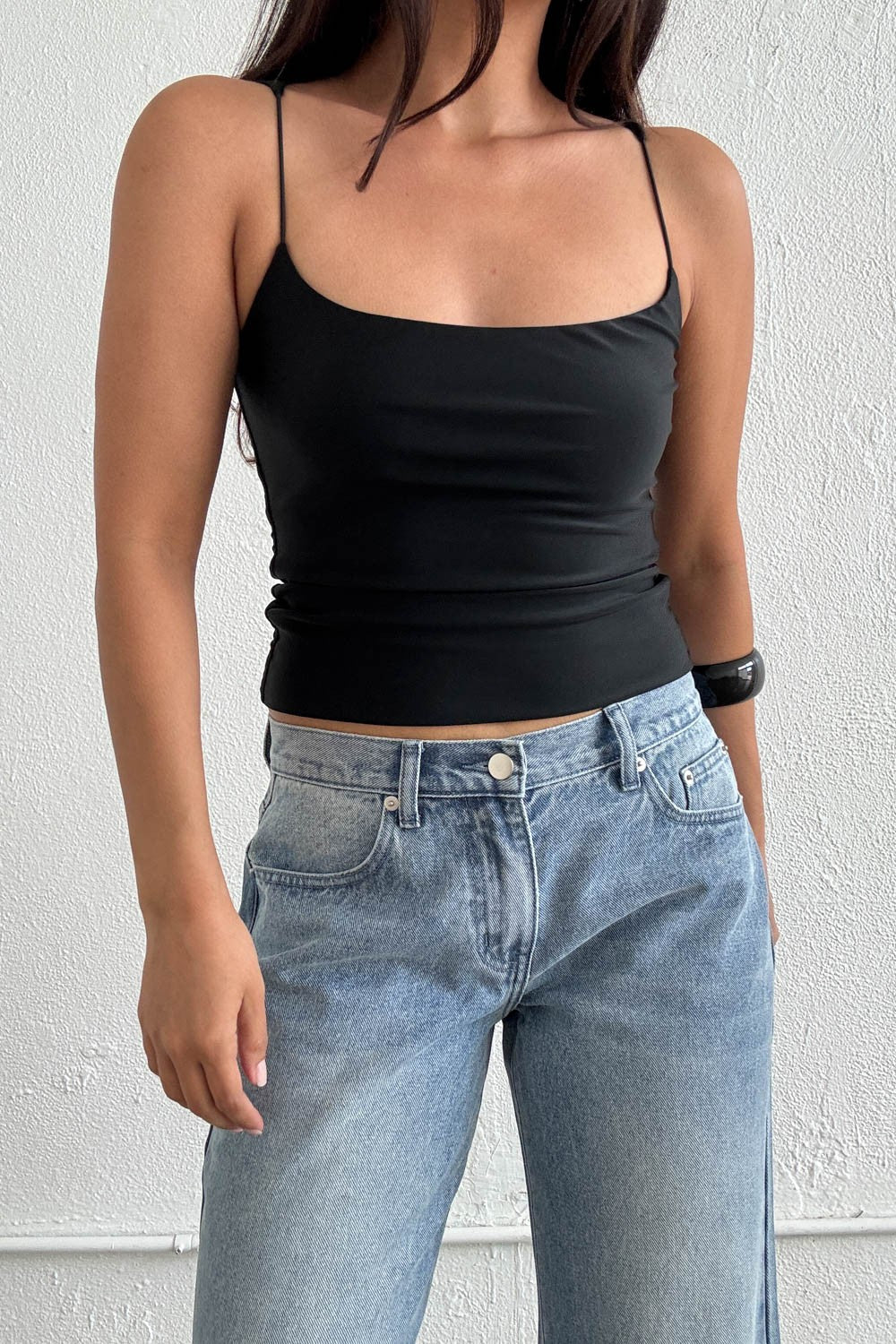scoop neck tank