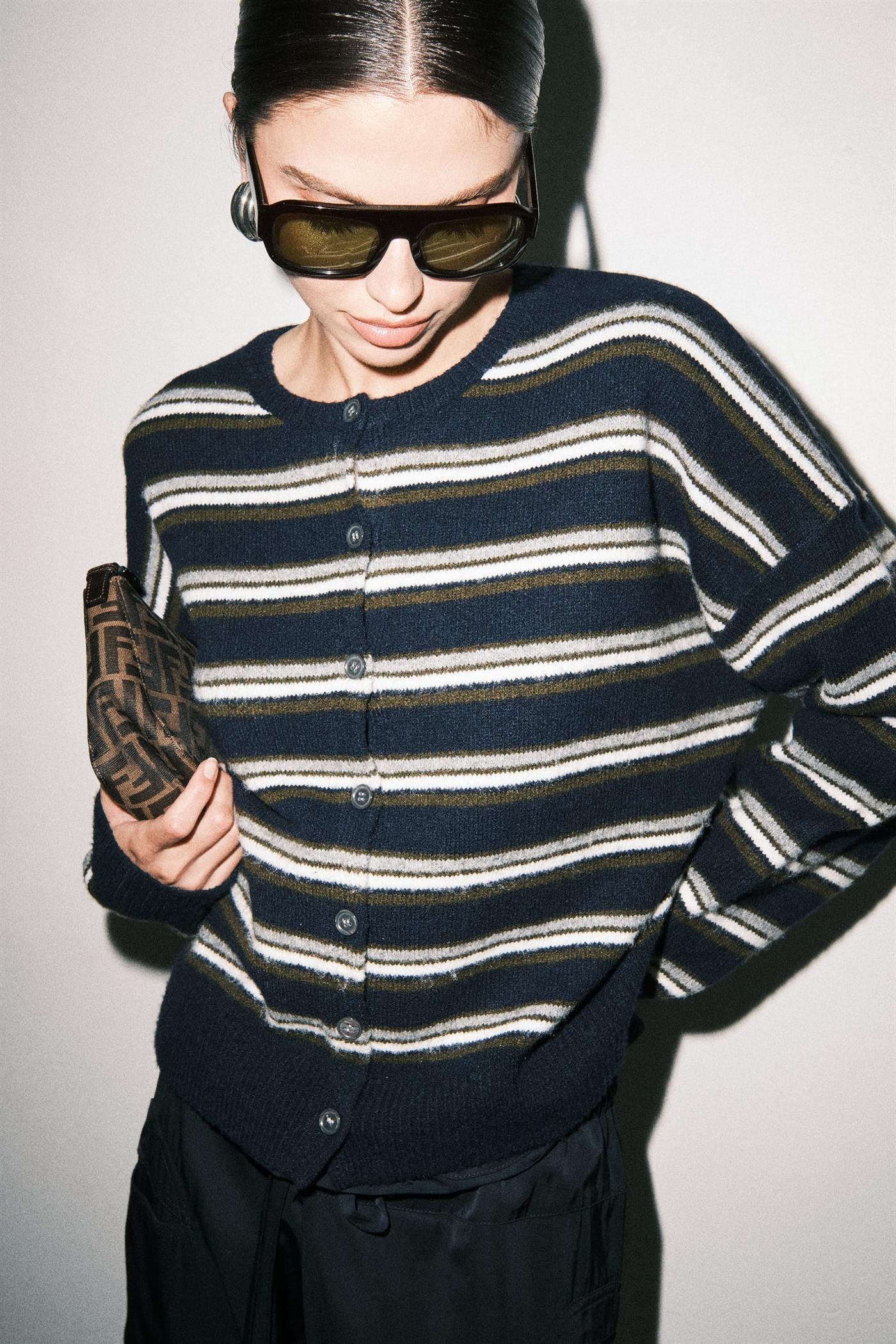 blythe stripe cardigan