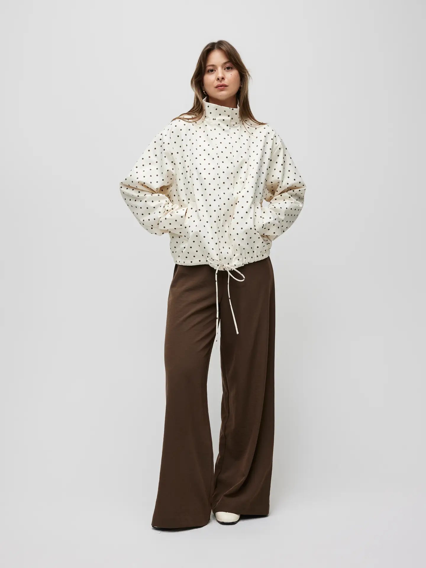sienna polka dot jacket