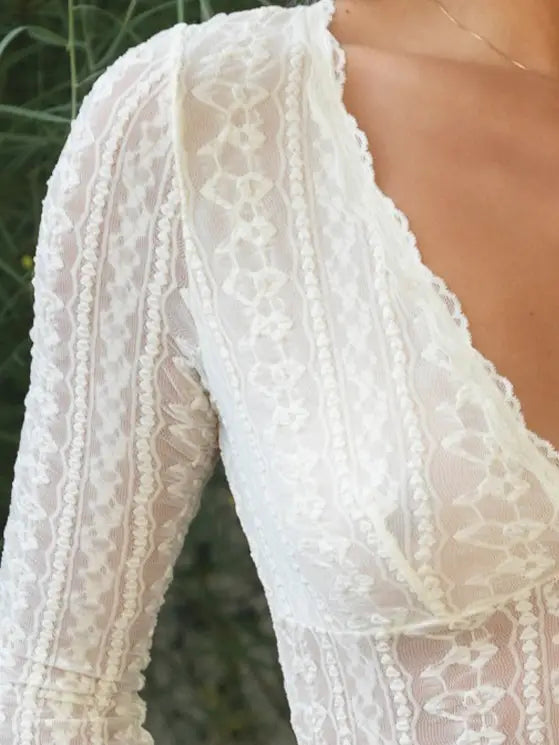 arlette lace top