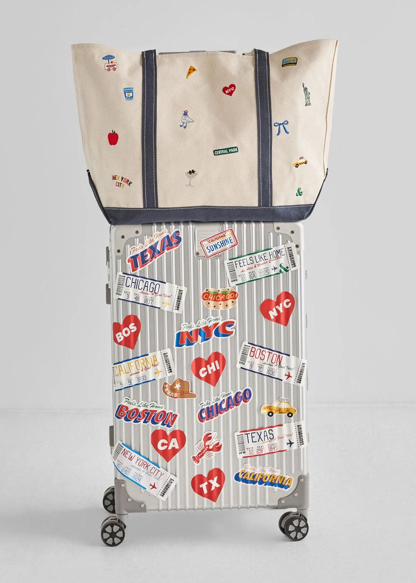 new york icons tote