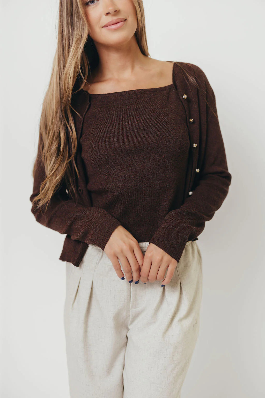 jayla cardigan set