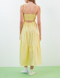 sherbert maxi dress