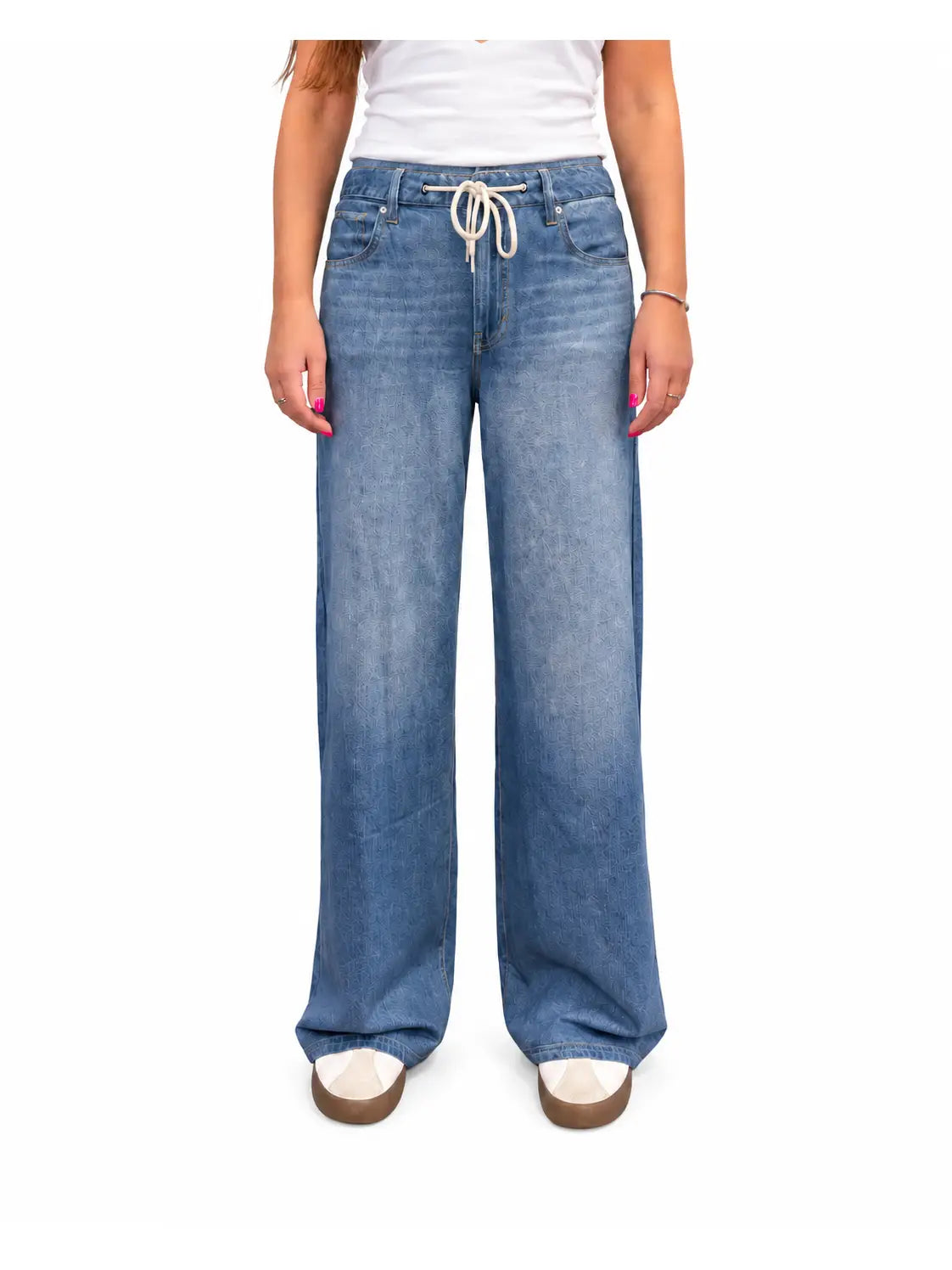 sweatpant jeans w drawstring