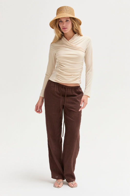 easy wear textured pants