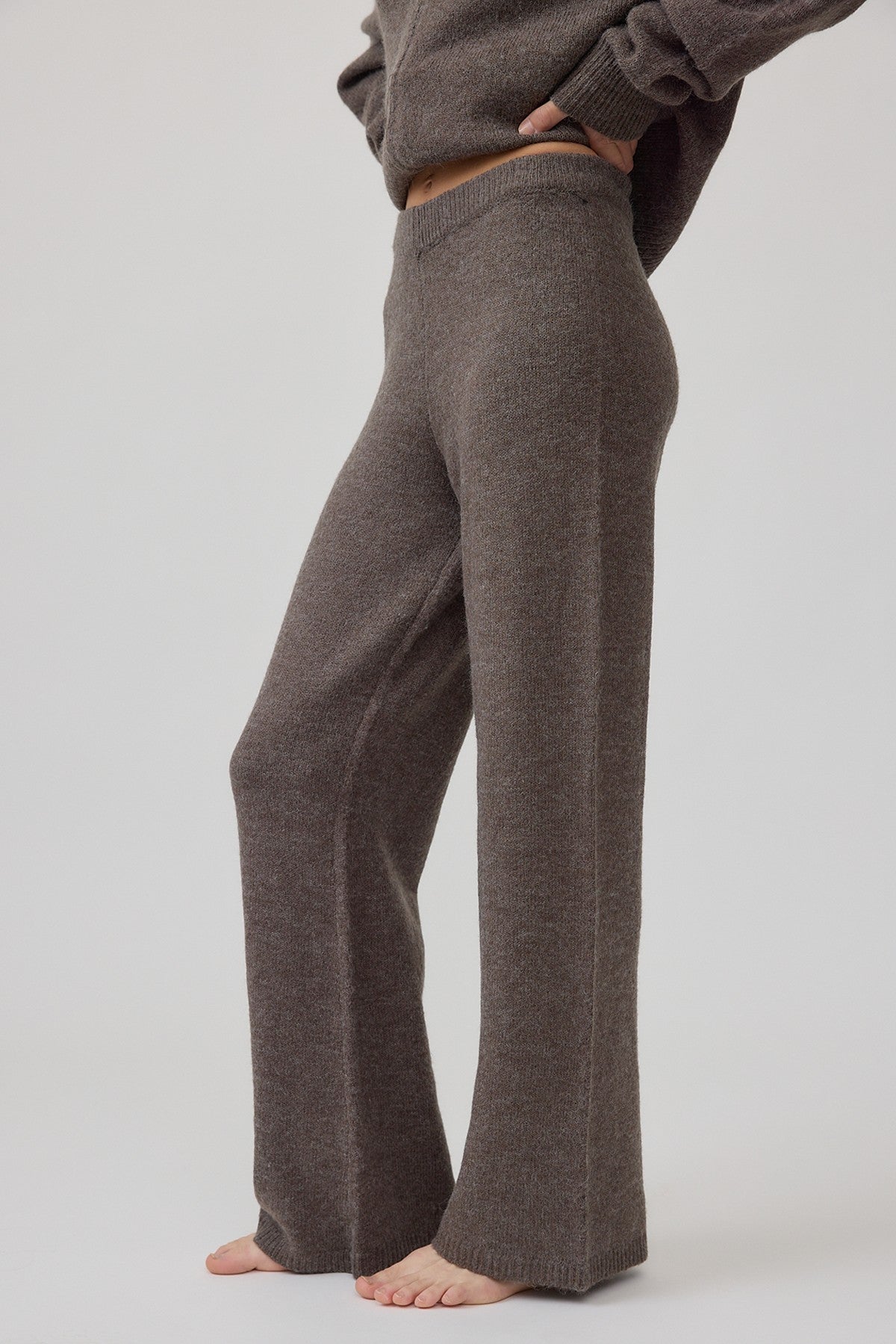 cozy up knit hoodie & pant set
