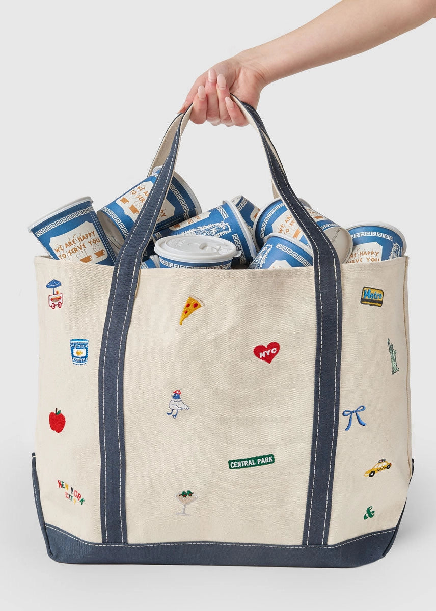 new york icons tote