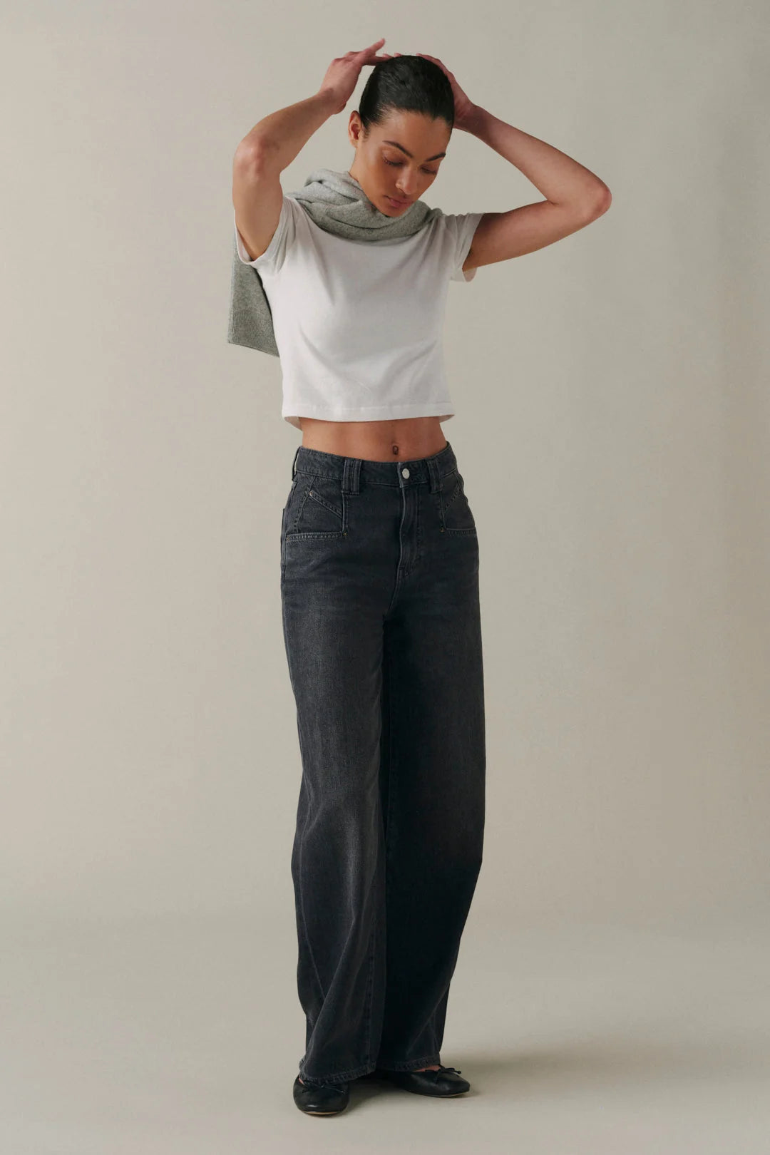 nce wide leg jeans