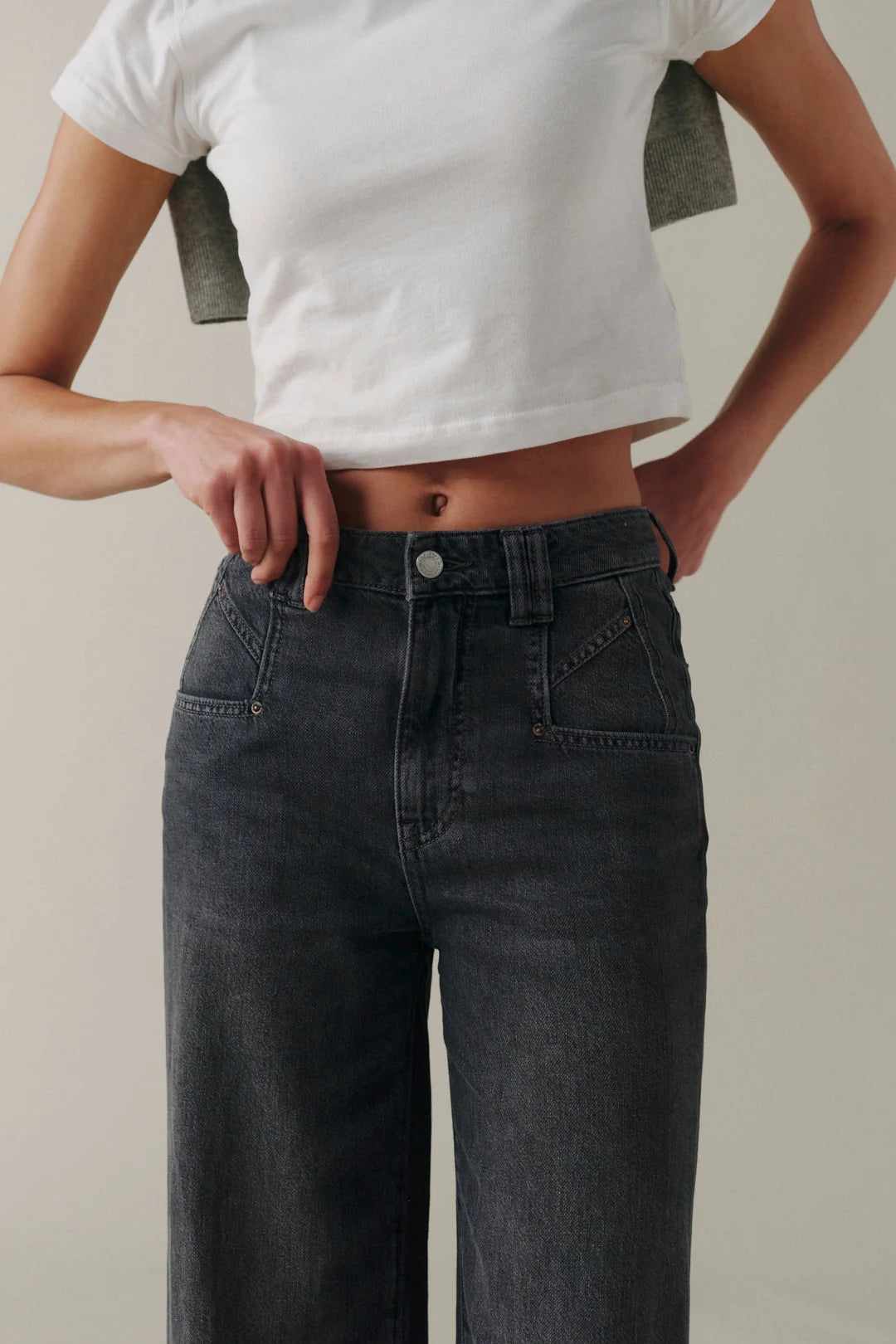 nce wide leg jeans