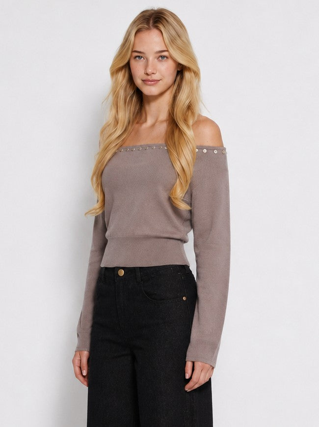 elodie button top
