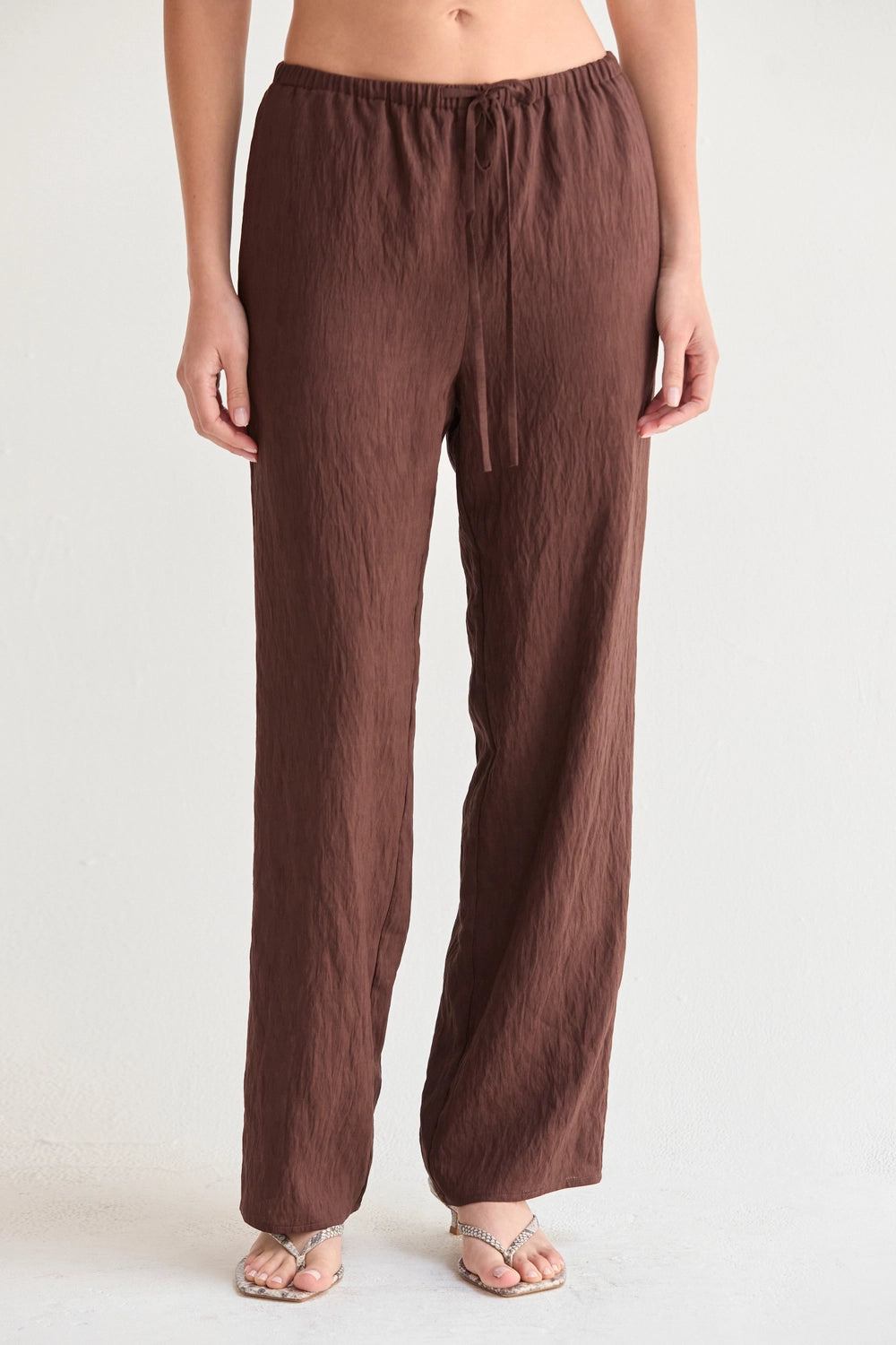 easy wear textured pants