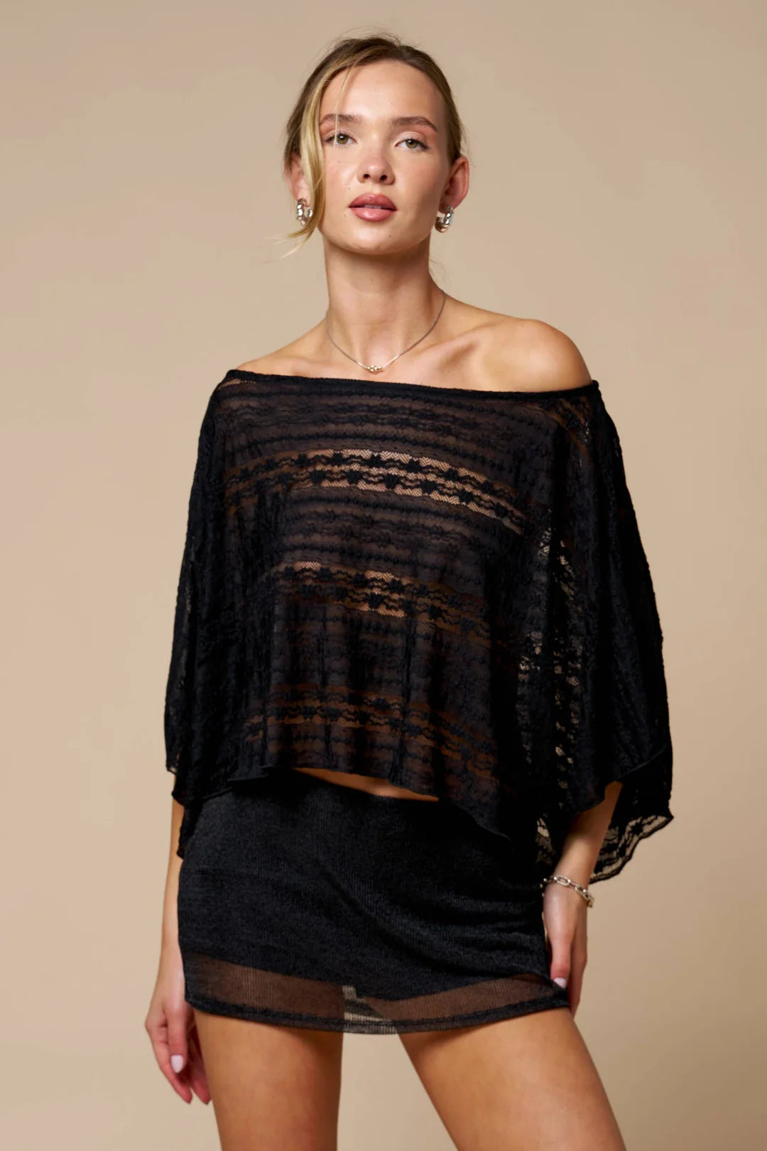 lace poncho