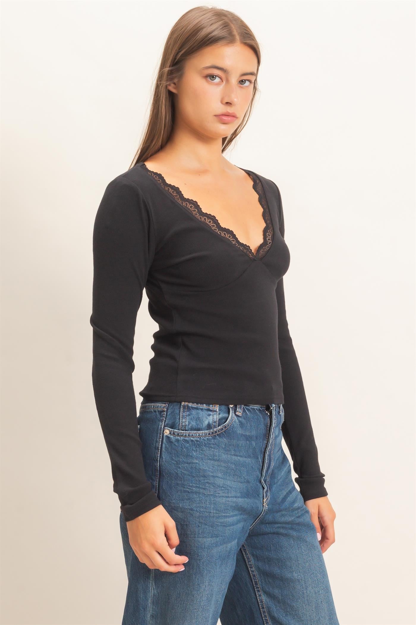 the go to vneck top