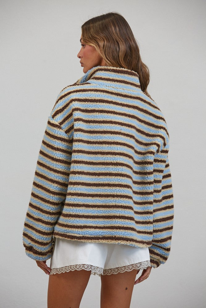 coastal sherpa half zip