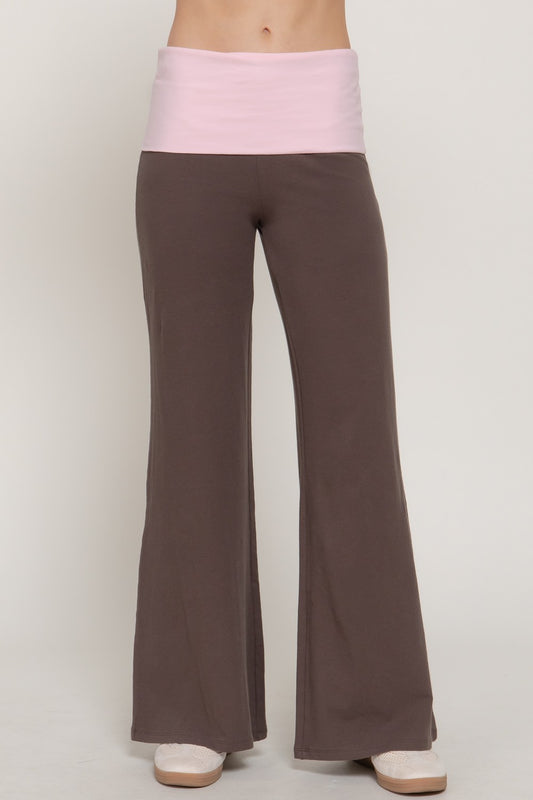 foldover lounge pants
