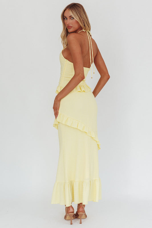 golden hour maxi dress