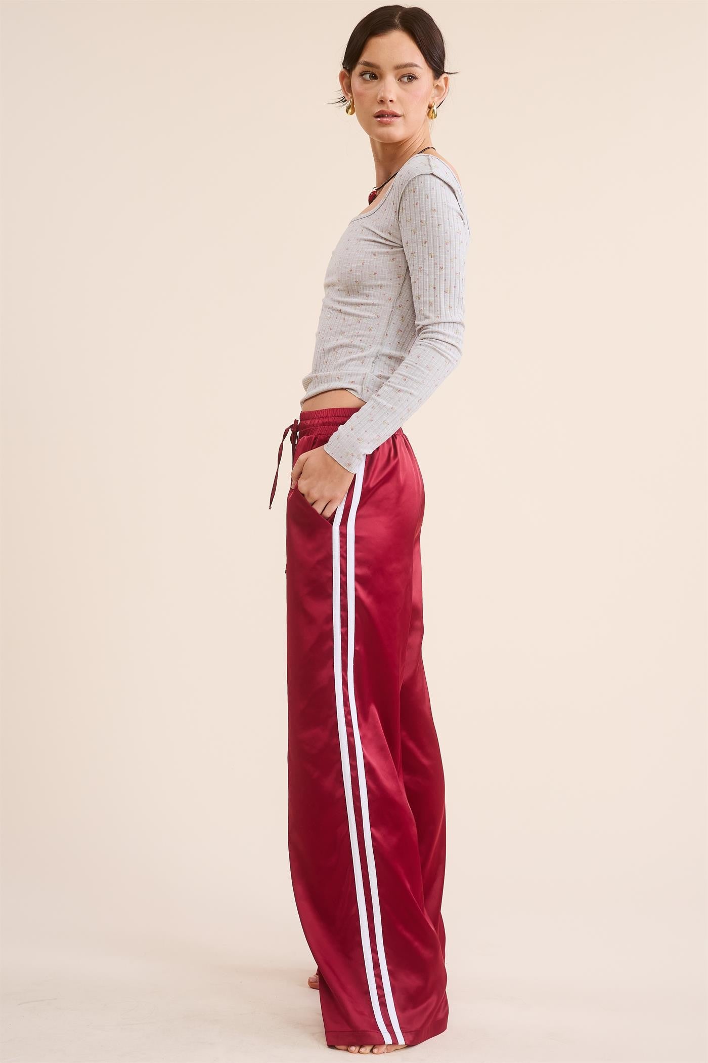 colt satin track pants