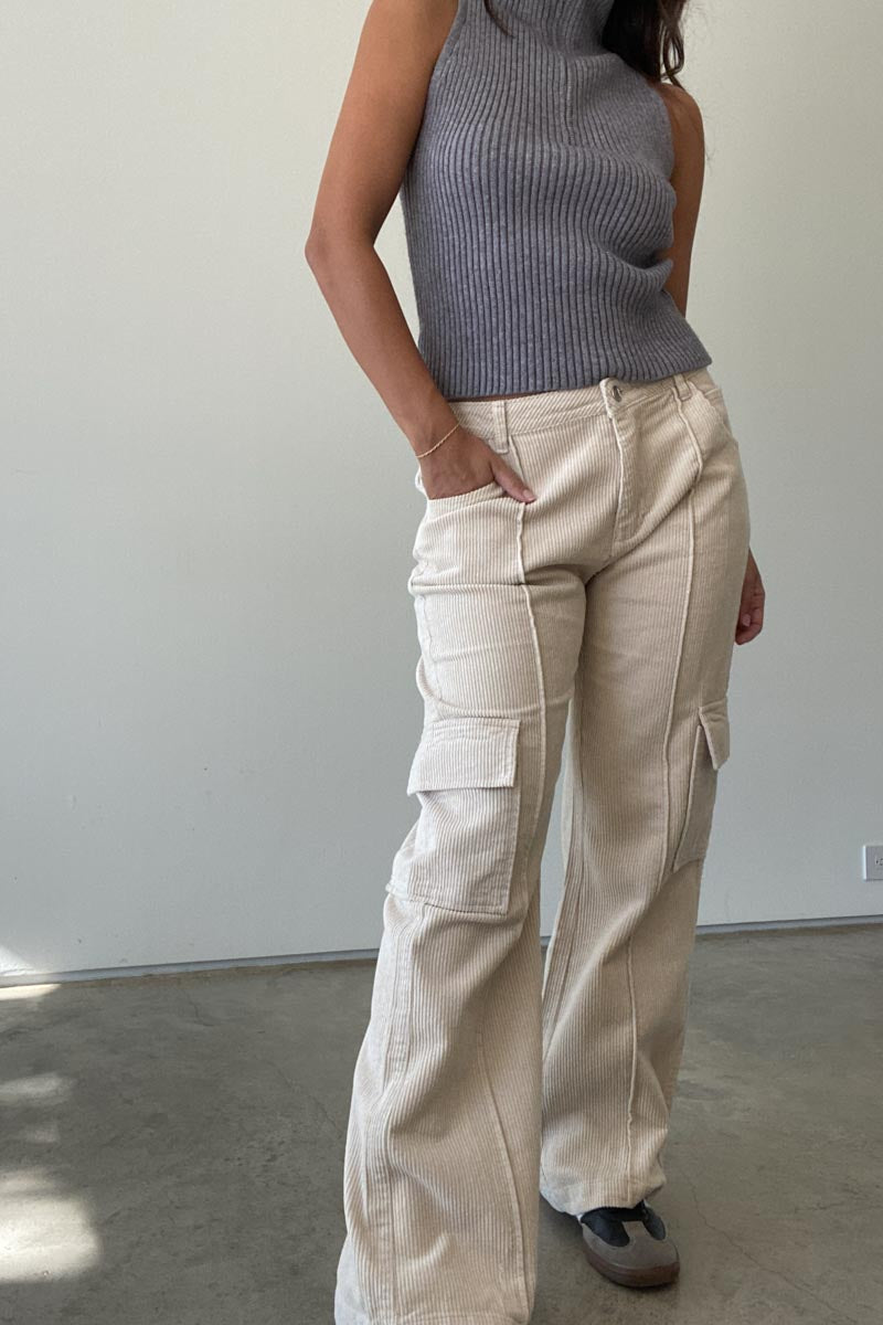 the cord cargo pants