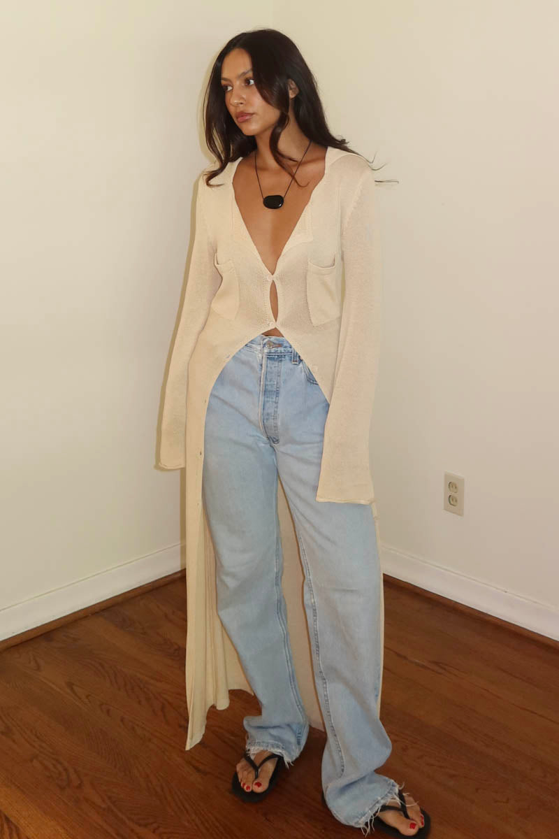 crissi duster cardigan