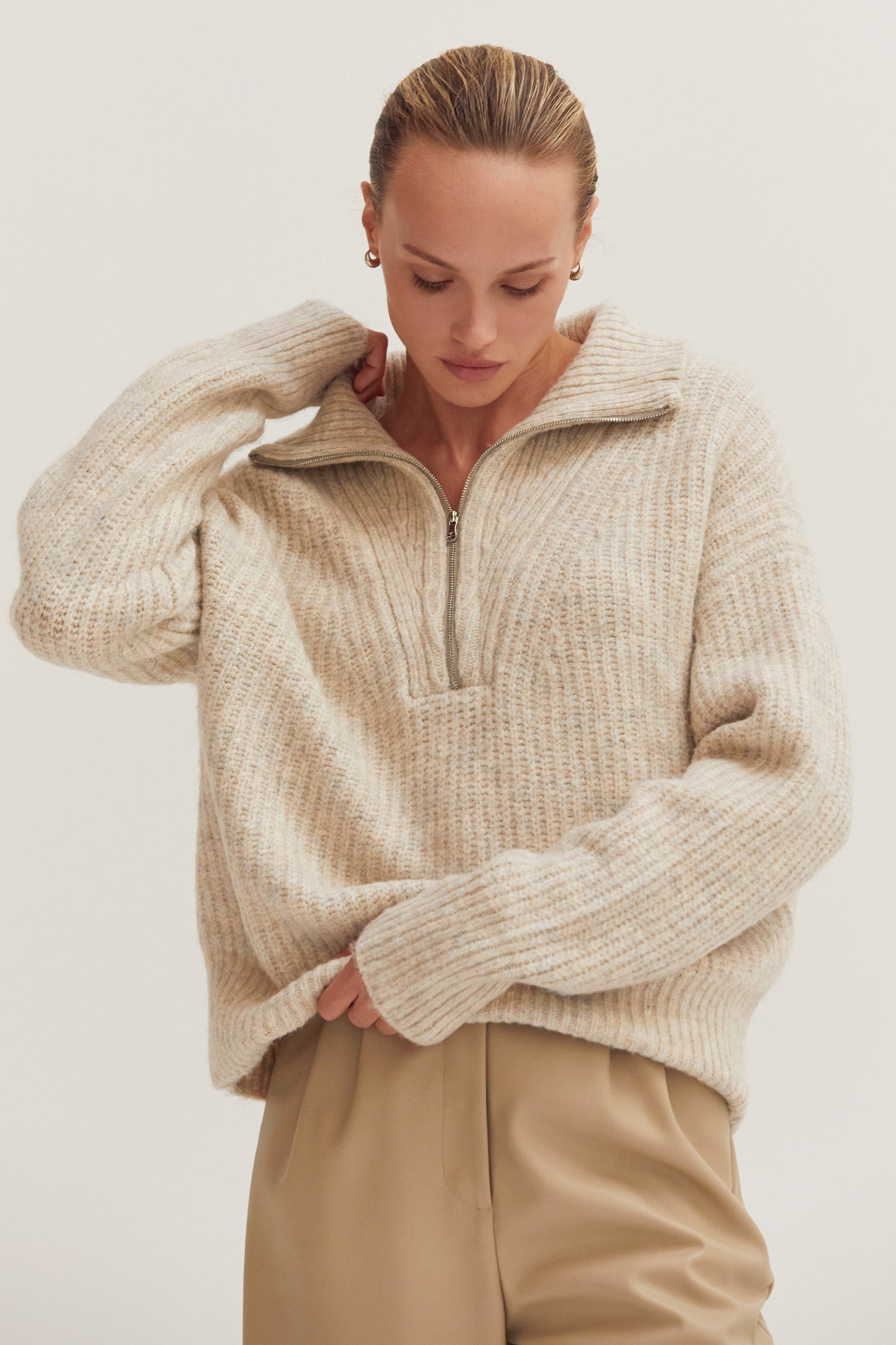 jae half zip sweater