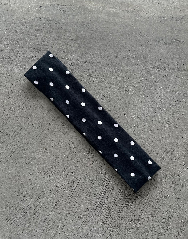 polka dot headband