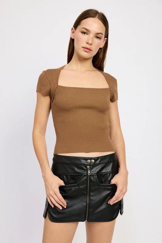 moto mini skirt