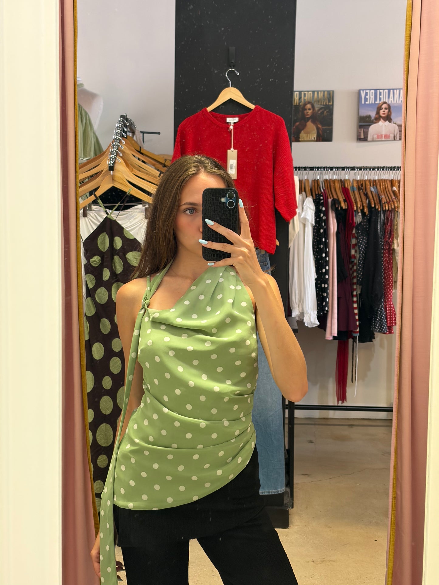 dolla polka top