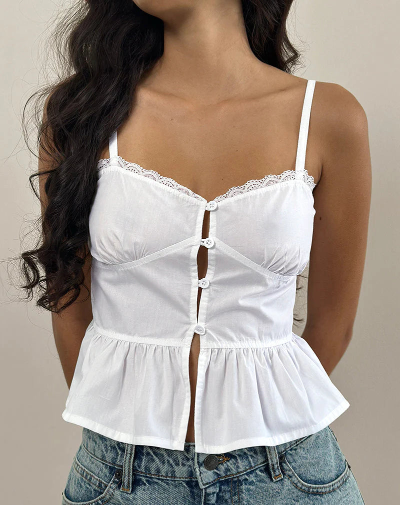 kugy poplin top