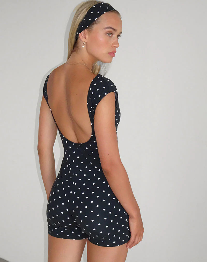 Meredith Backless Playsuit