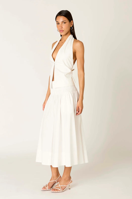 stefano cotton maxi skirt