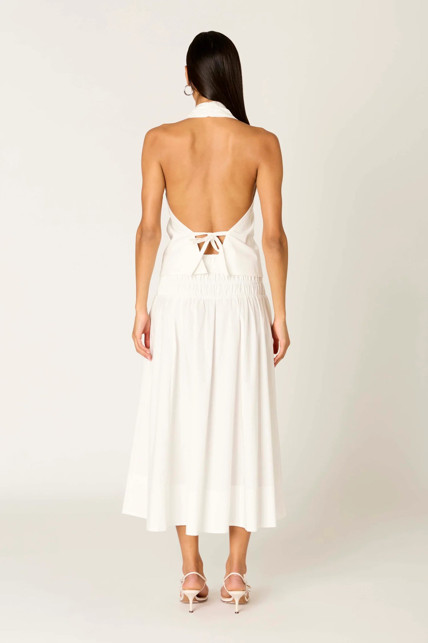 stefano cotton maxi skirt