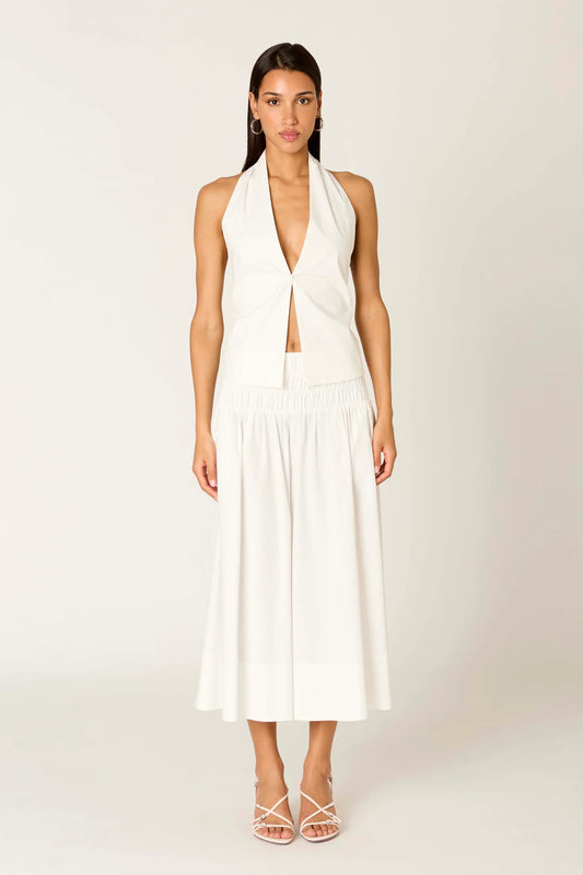 stefano cotton maxi skirt