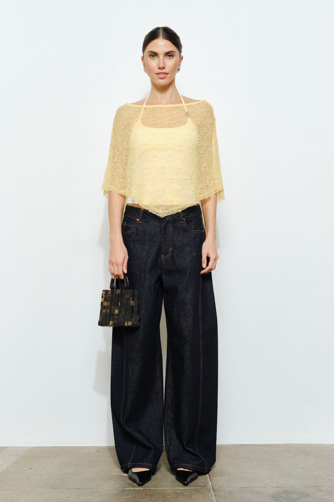 sunshine lace poncho