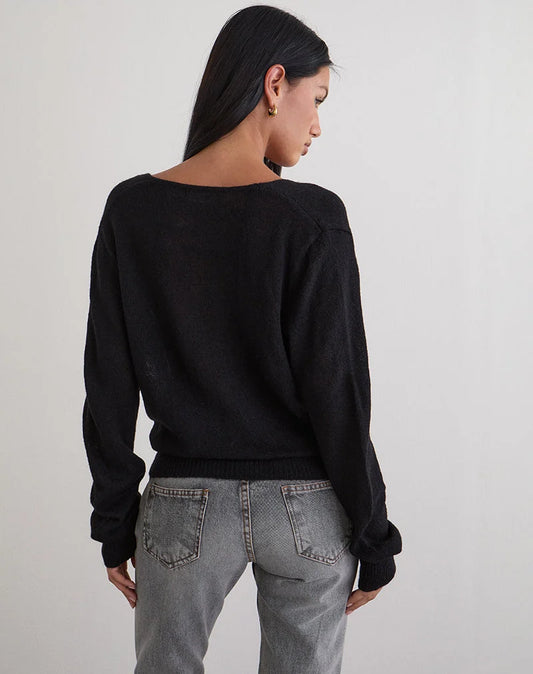 saroya wrap sweater