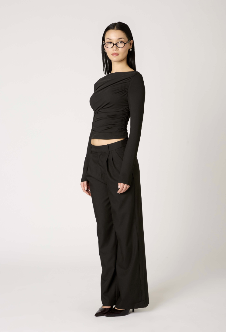 isabeau boatneck top