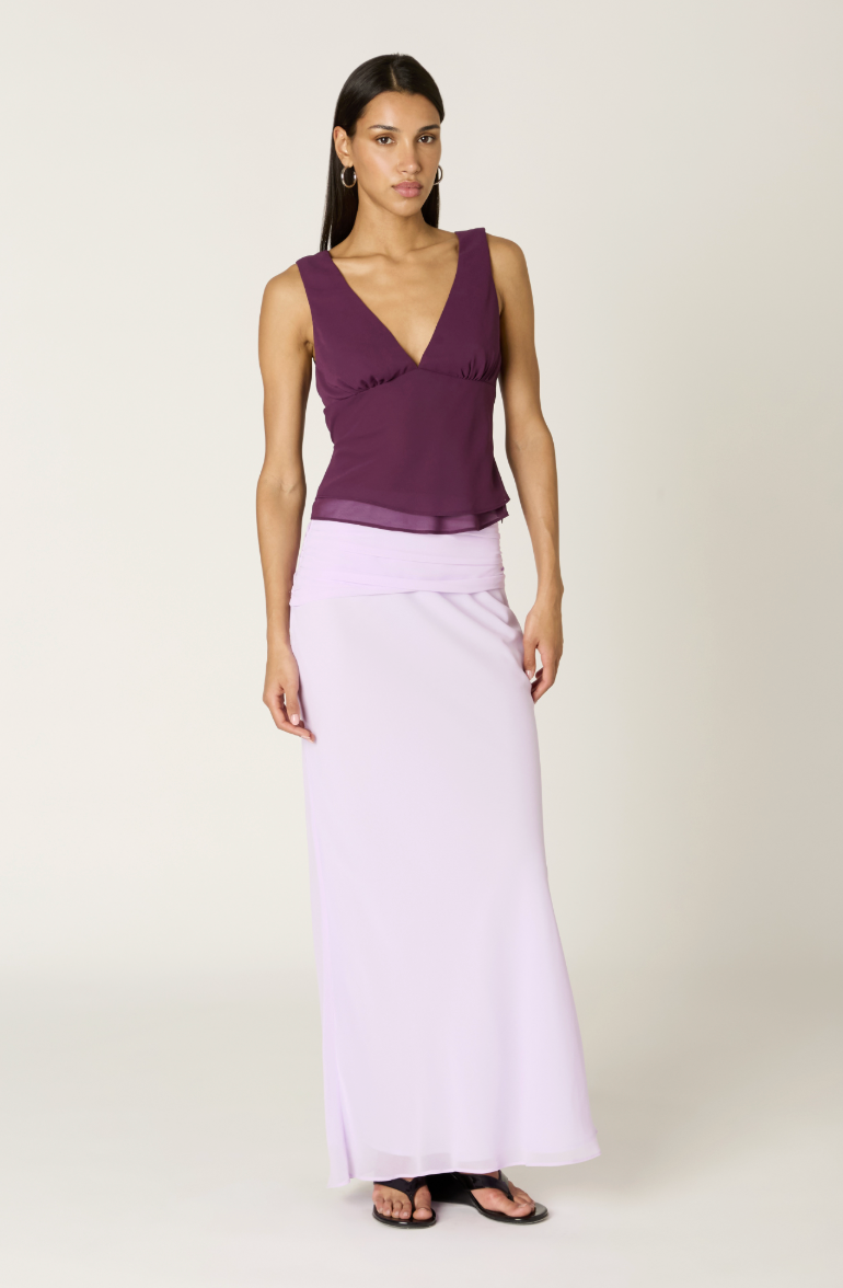 ornella v neck top