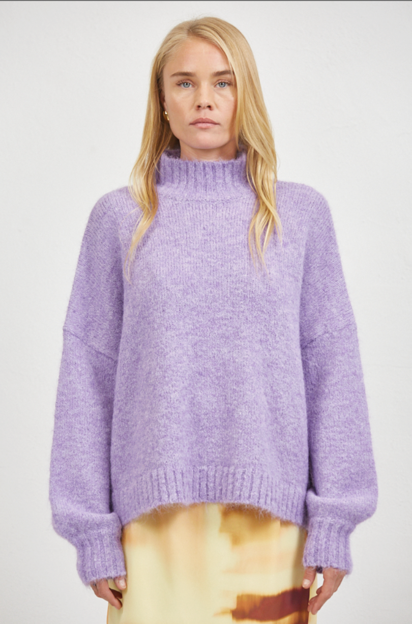 mellie mock neck sweater