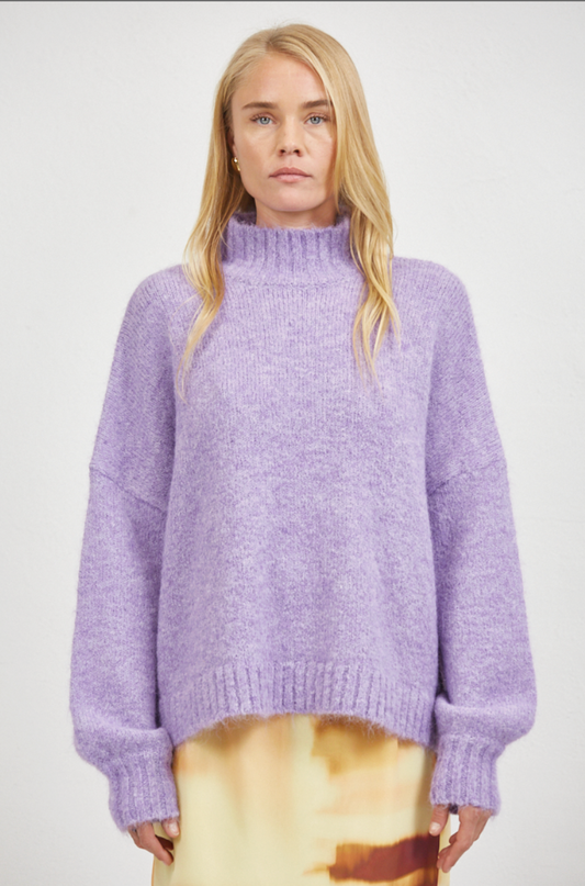 mellie mock neck sweater