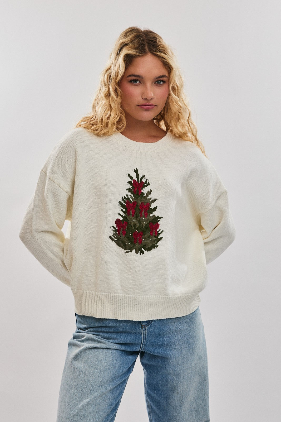 happy holidays sweater