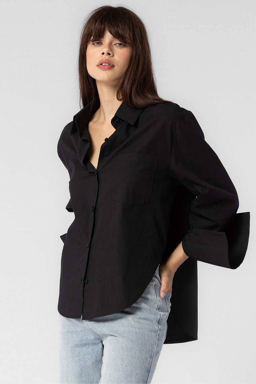 cotton oversized shirt