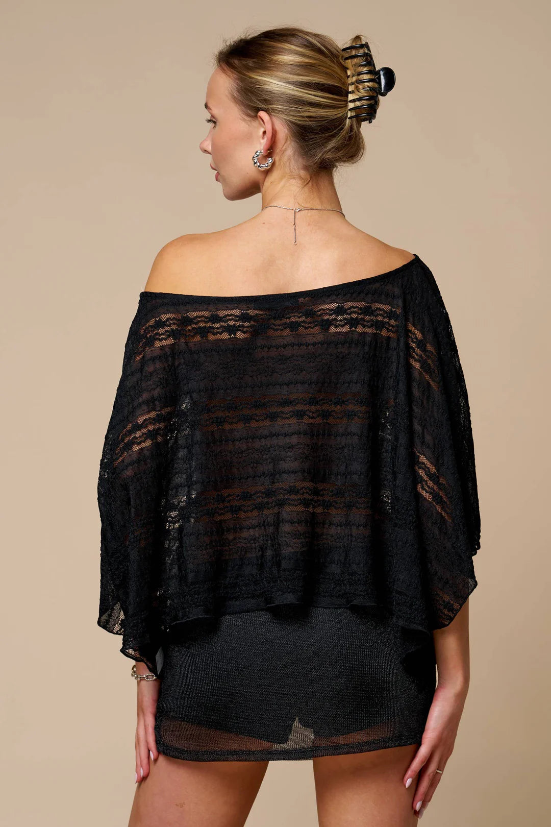 lace poncho