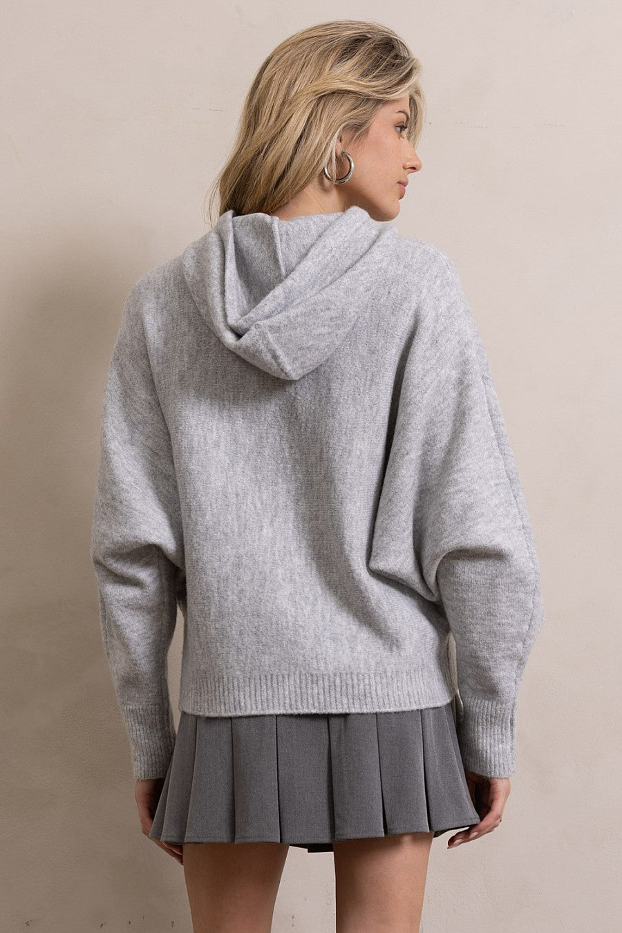 crisp air knit hoodie